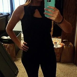 Maurices Black Lace Dressy Top